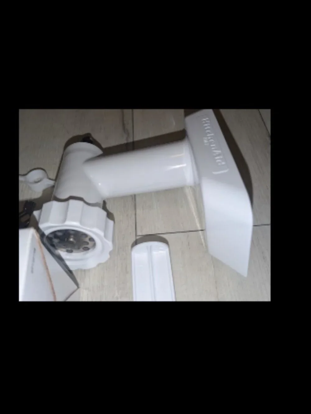 KitchenAid Food Grinder Stand Mixer Attachment White Model FGA